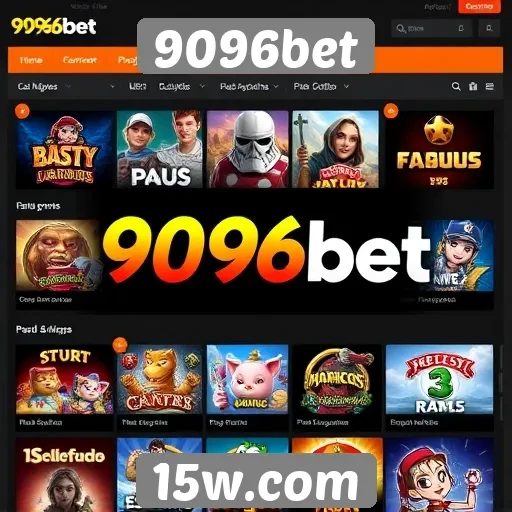 9096bet oferece variedade de jogos online